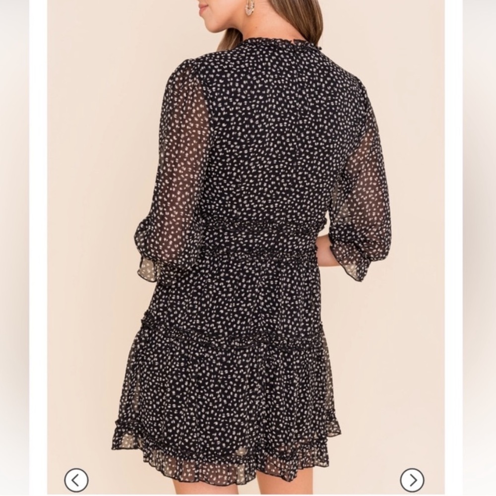 BNWT Karter Ruffle Mini Dress - Picture 2 of 5